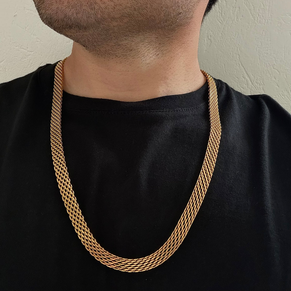 CHAÎNE MAILLE ROYALE 9 MM