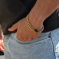 BRACELET CUBAIN 9 MM