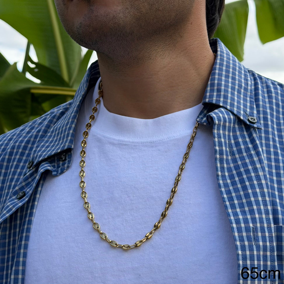 Collier Grain De Café 6mm