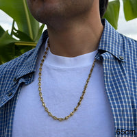 Collier Grain De Café 6mm