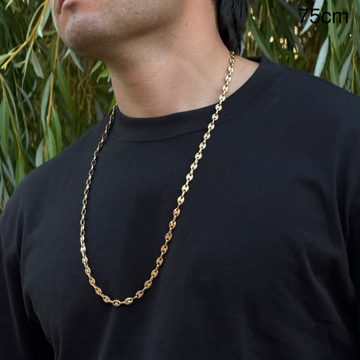 Collier Grain De Café 6mm
