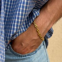 Bracelet Grain De Café 6mm
