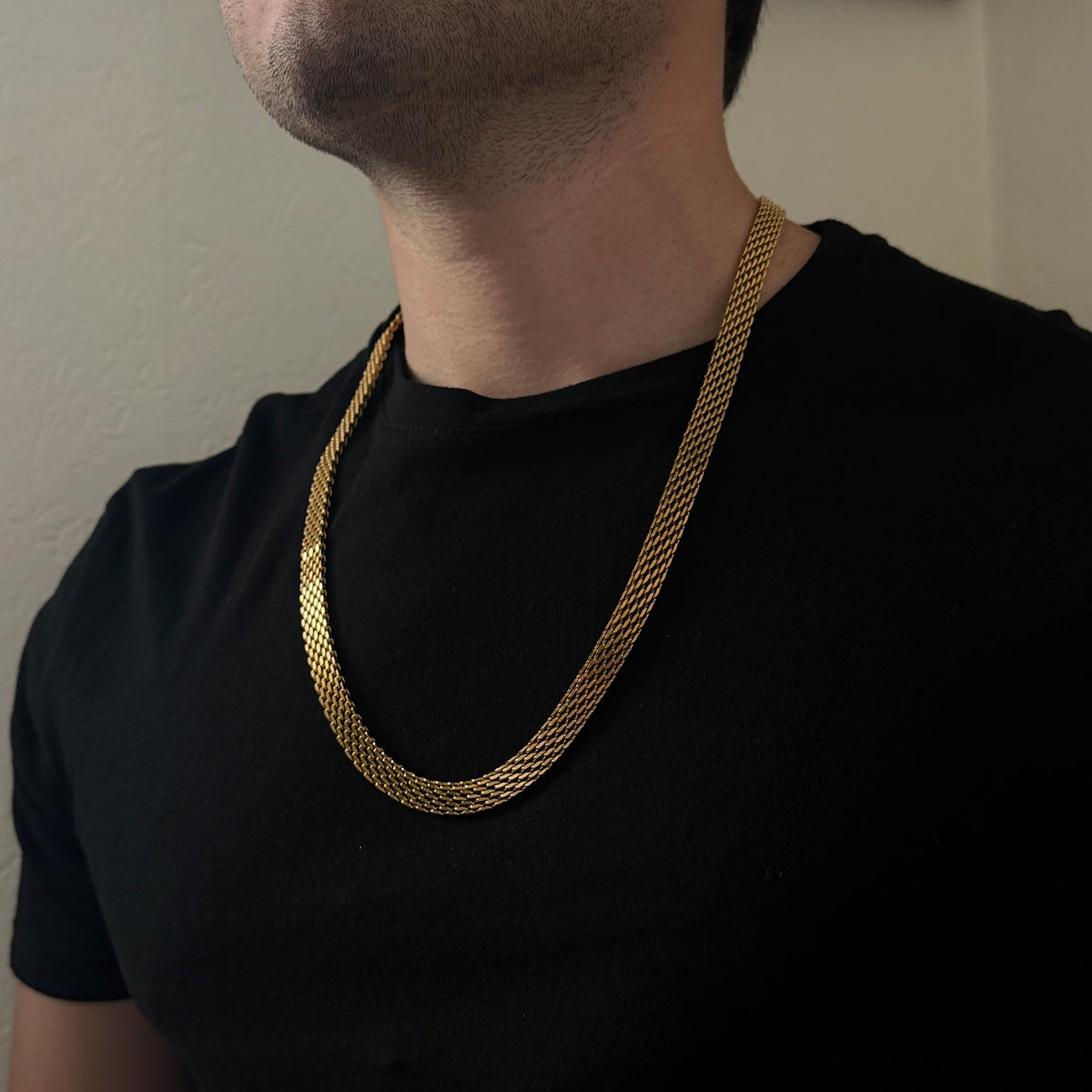 CHAÎNE MAILLE ROYALE 9 MM