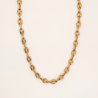 CHAÎNE GRAIN DE CAFÉ 6 MM