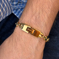 BRACELET GRAIN DE CAFÉ 9 MM