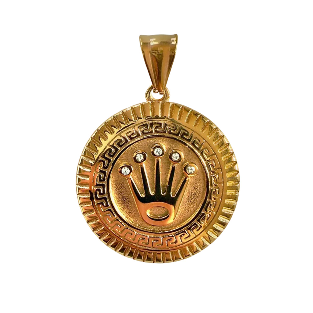 SET CHAÎNE CUBAIN 6 MM + COURONNE