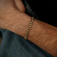 BRACELET CUBAIN 6 MM
