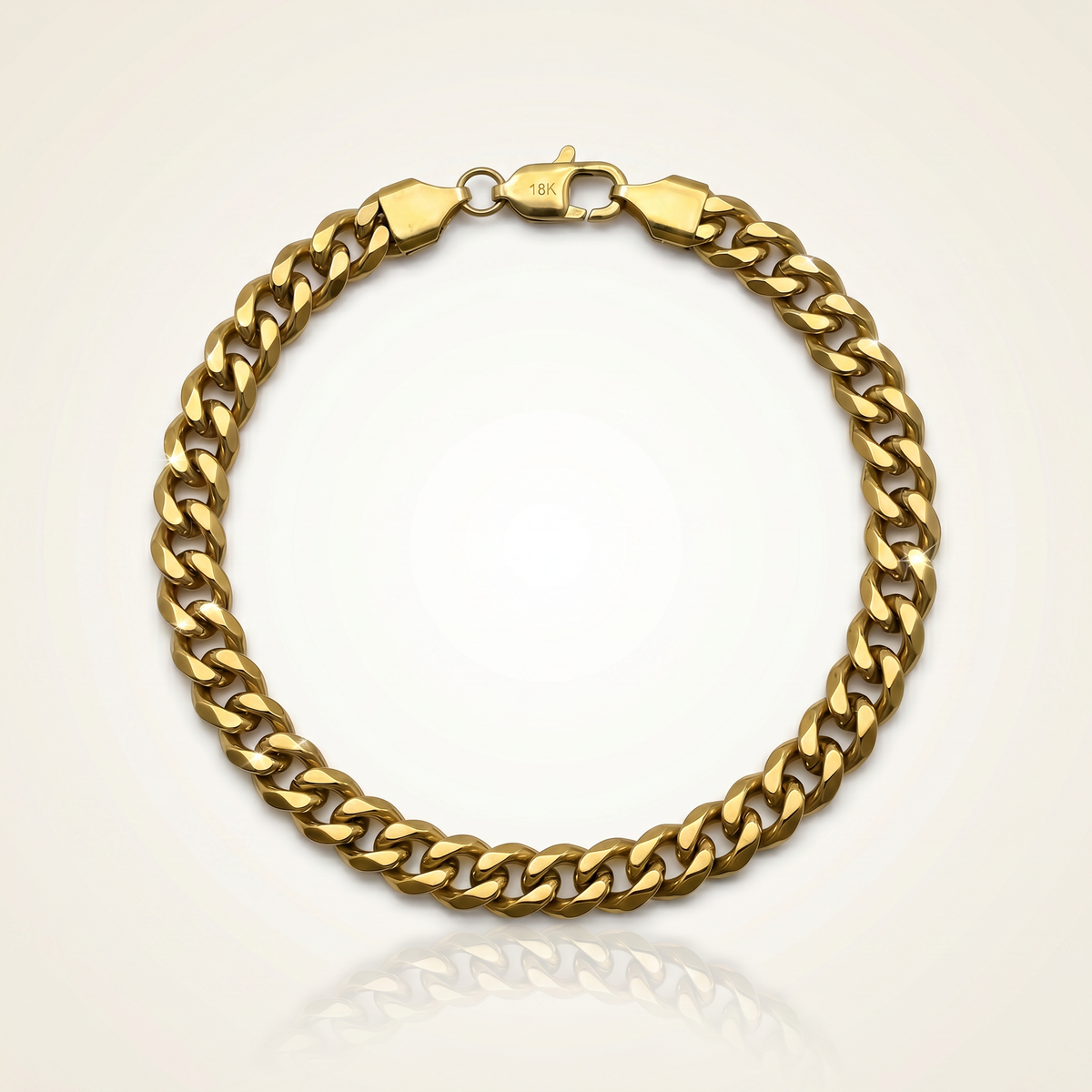 BRACELET CUBAIN 6 MM