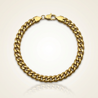 BRACELET CUBAIN 6 MM