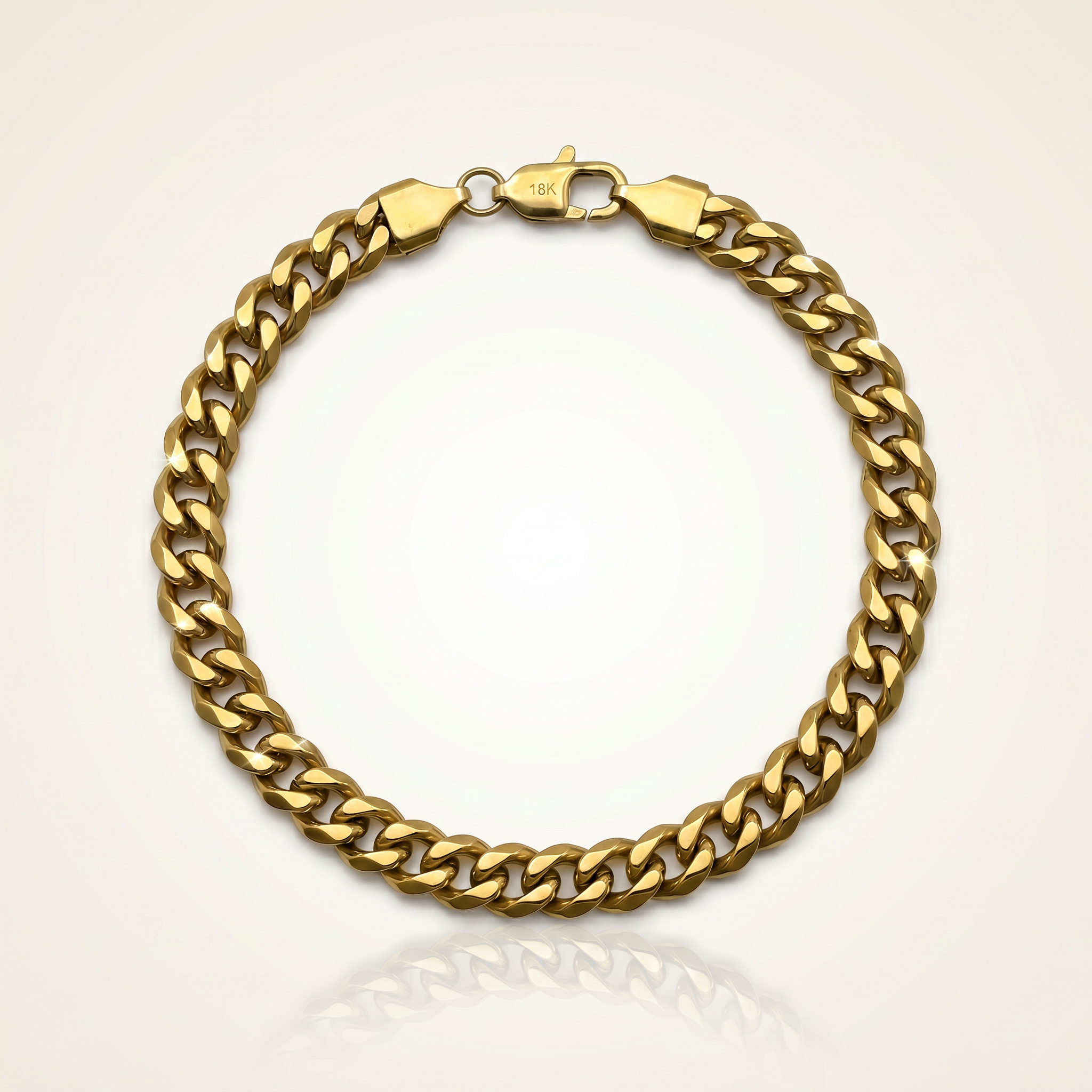 BRACELET CUBAIN 6 MM