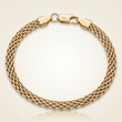 BRACELET MAILLE ROYALE 6 MM