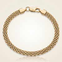 BRACELET MAILLE ROYALE 6 MM