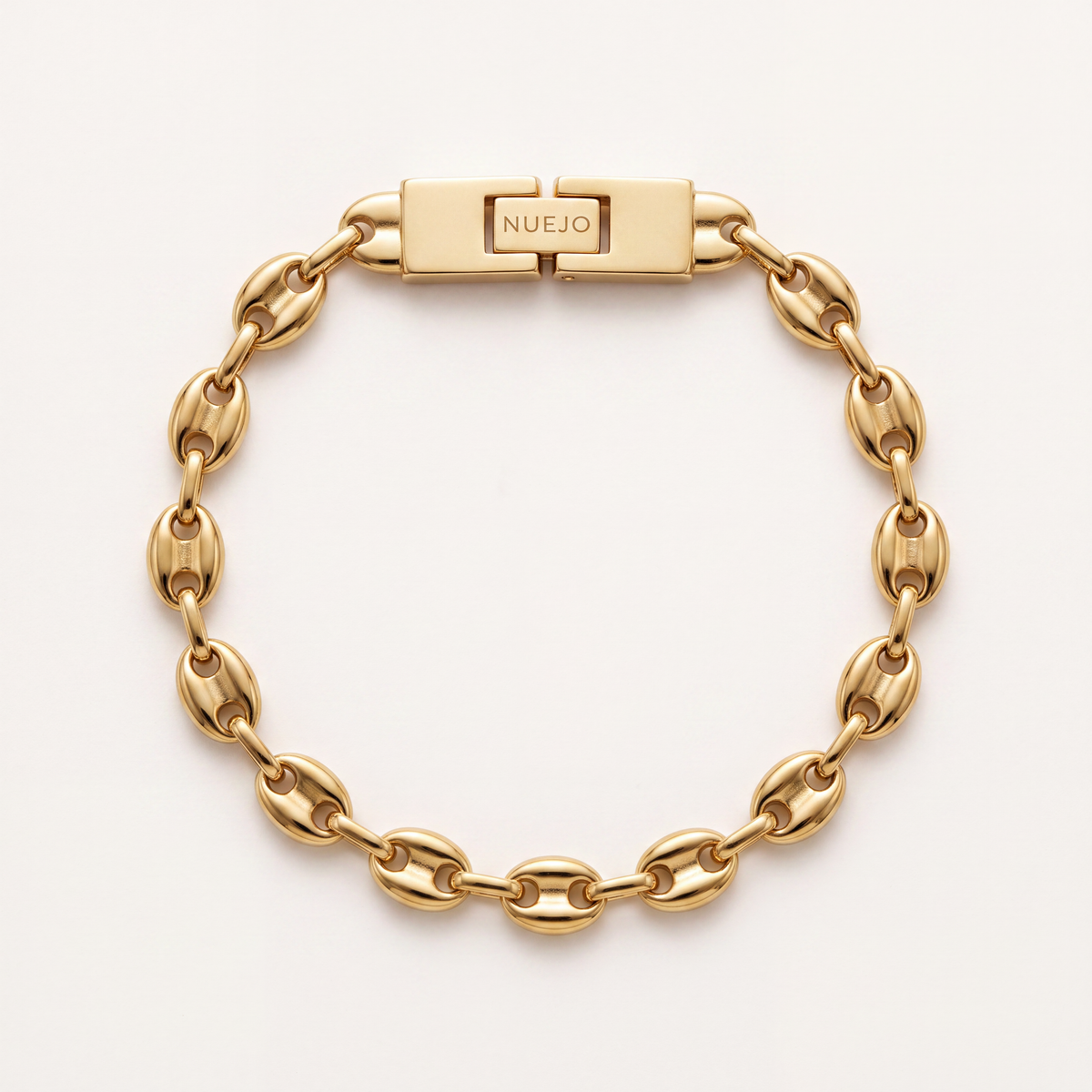 BRACELET GRAIN DE CAFÉ 6 MM