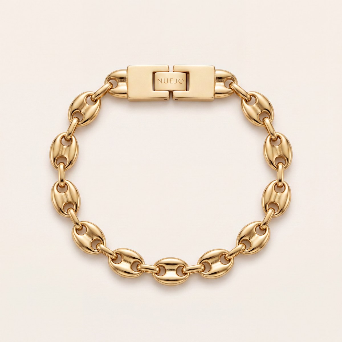 BRACELET GRAIN DE CAFÉ 9 MM