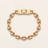 BRACELET GRAIN DE CAFÉ 9 MM
