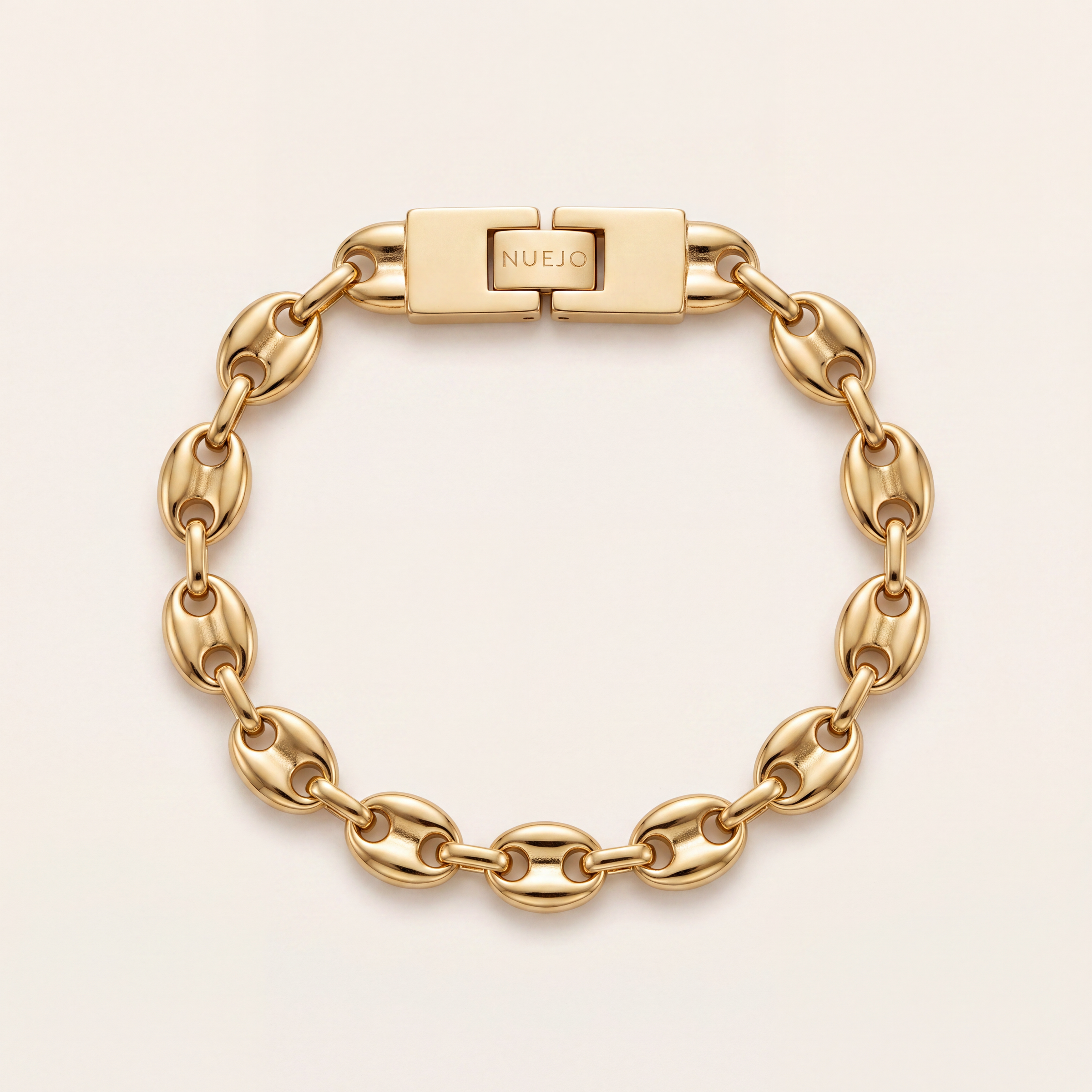 BRACELET GRAIN DE CAFÉ 9 MM