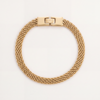BRACELET MAILLE ROYALE 6 MM