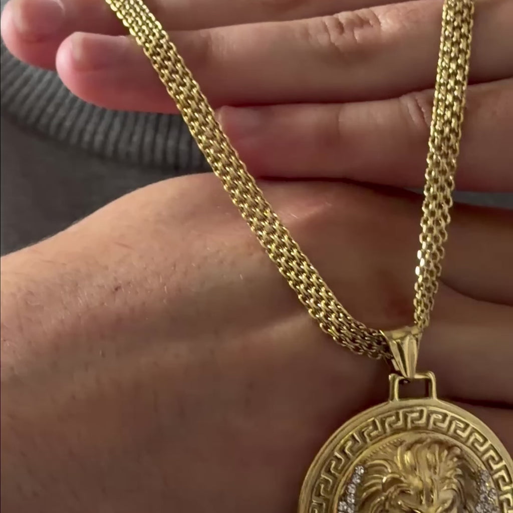 CHAÎNE MAILLE ROYALE | LION